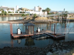 Fueling Dock and Cashier Booth